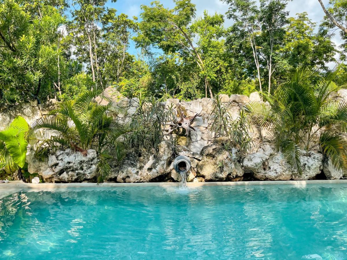 Zamunda Garden View Hotel Tulum Exterior foto