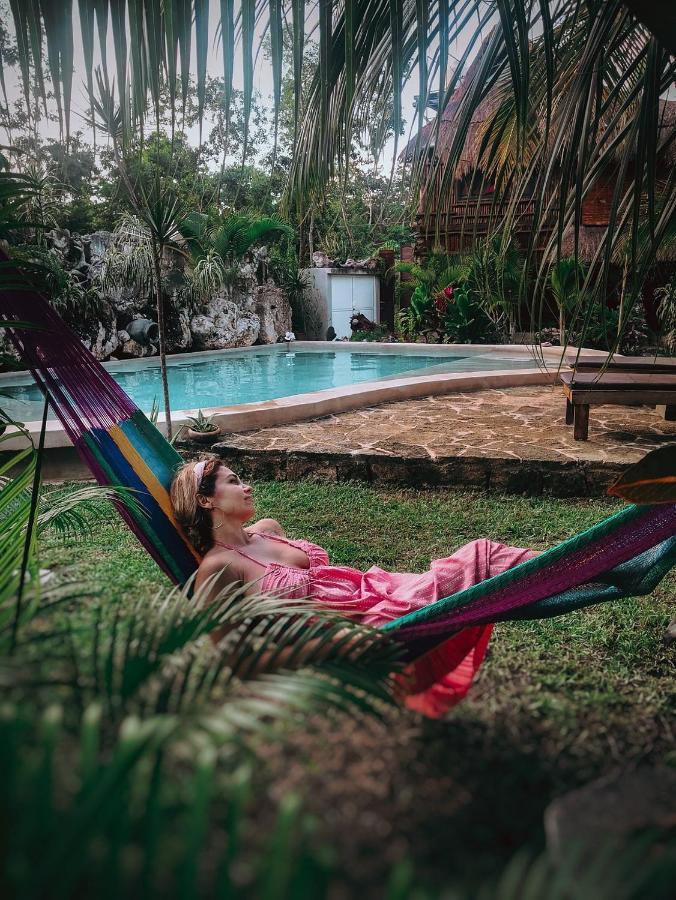 Zamunda Garden View Hotel Tulum Exterior foto