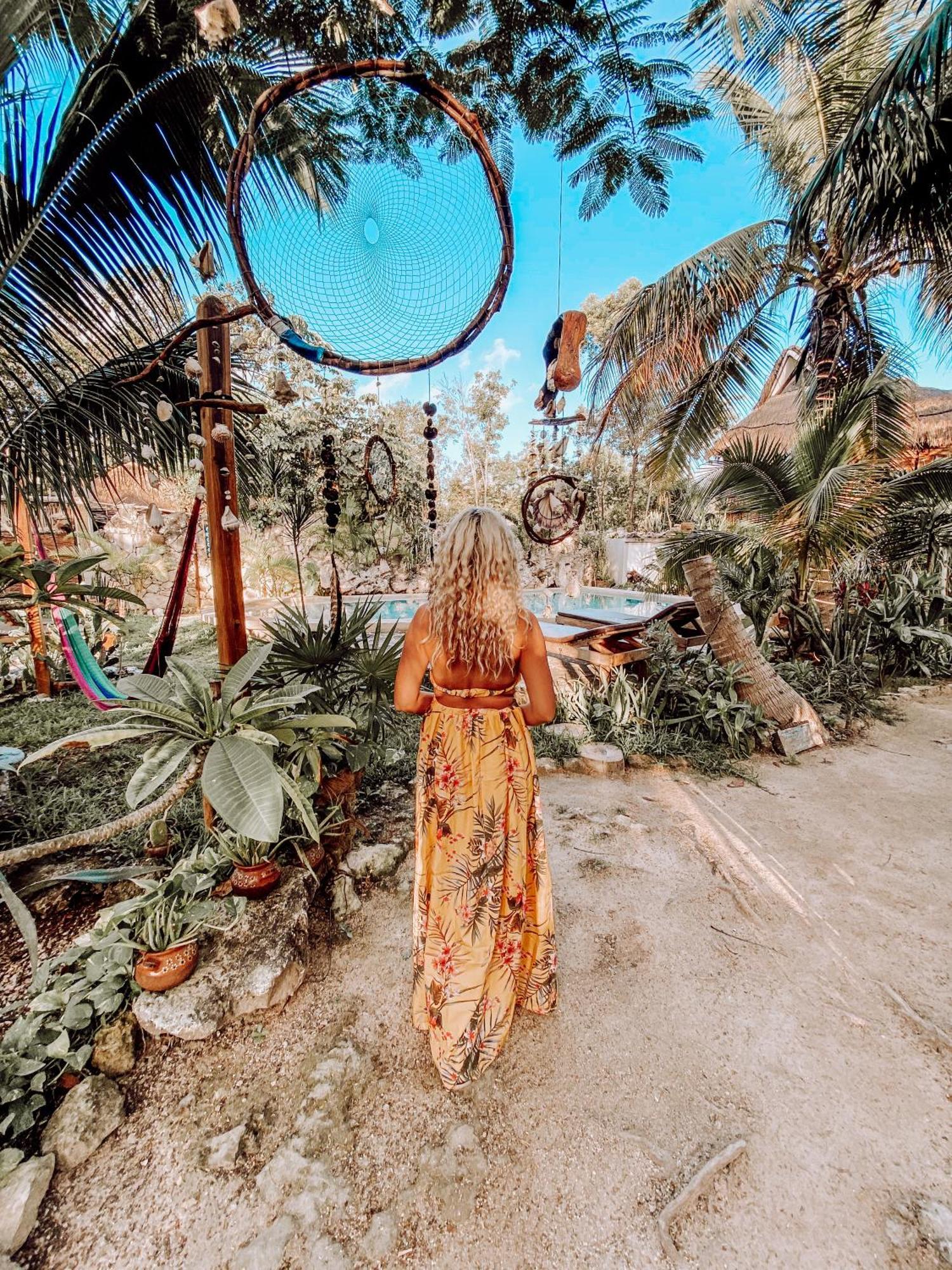 Zamunda Garden View Hotel Tulum Exterior foto