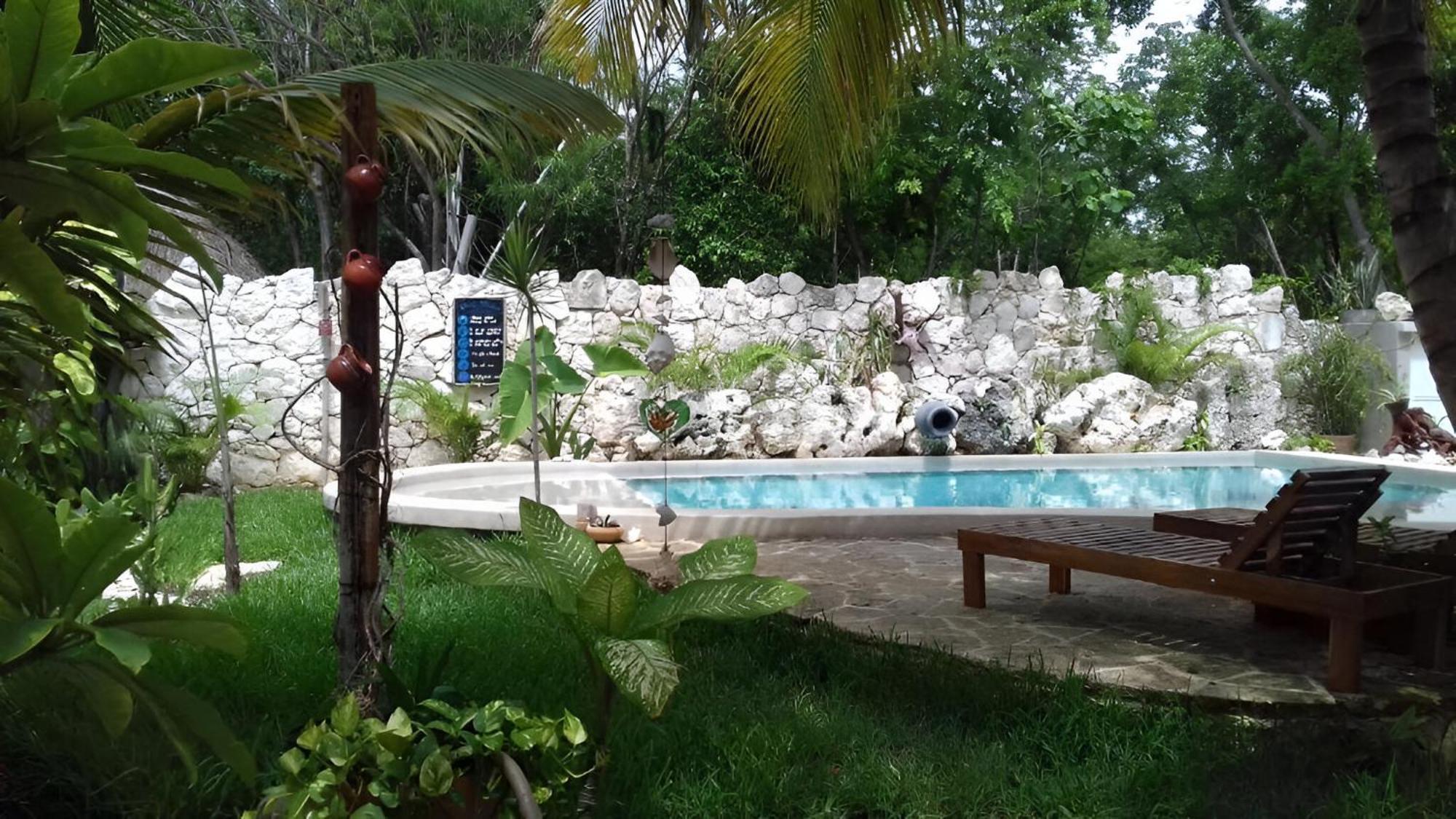 Zamunda Garden View Hotel Tulum Exterior foto
