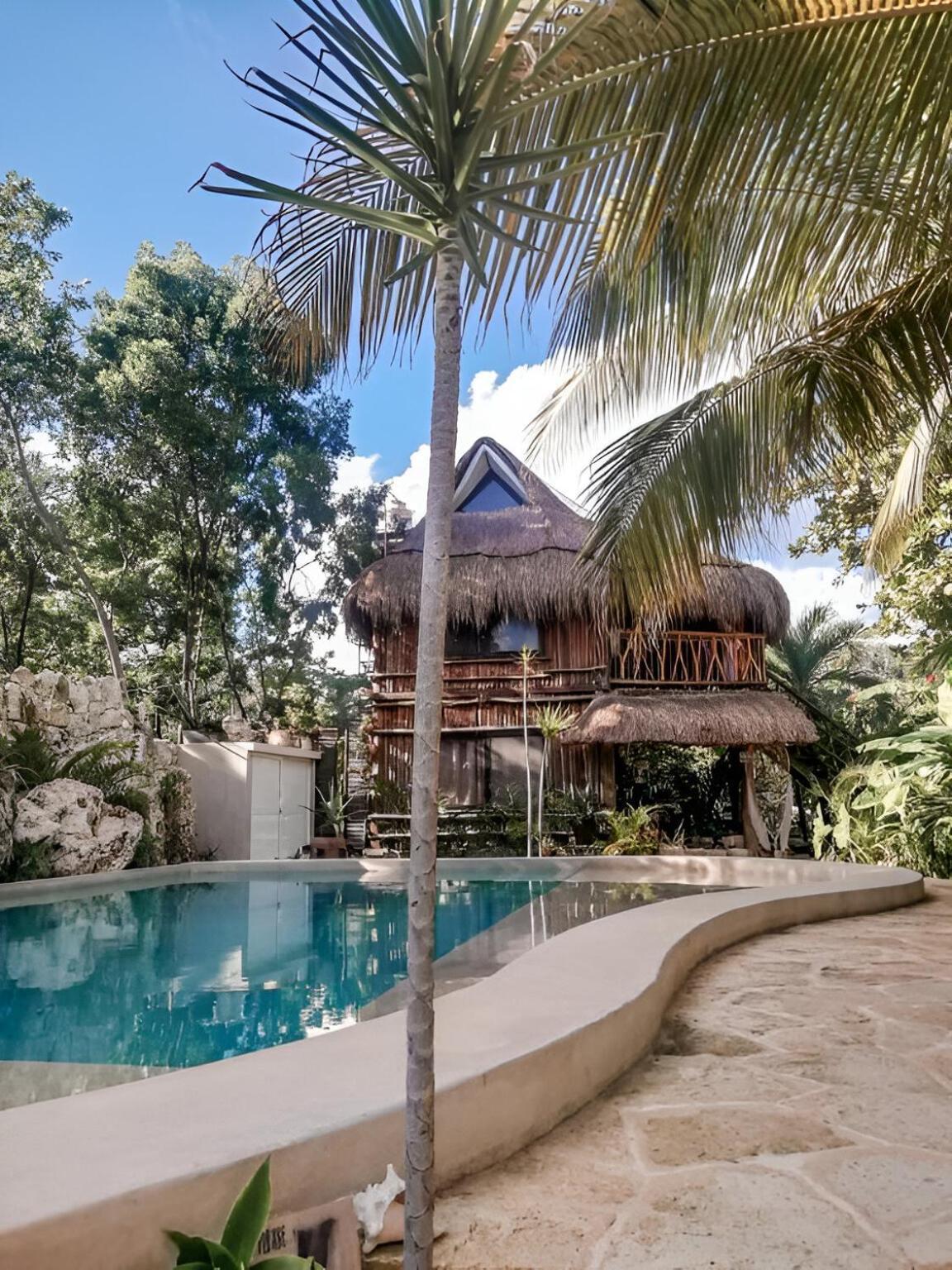 Zamunda Garden View Hotel Tulum Exterior foto
